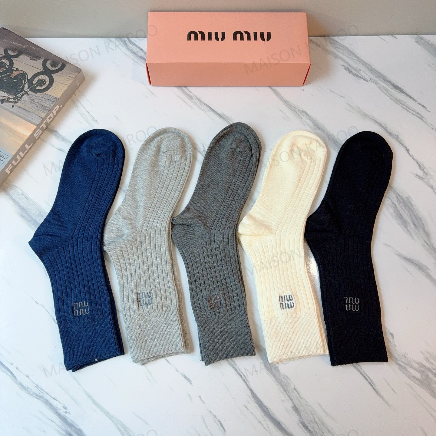MIU MIU Socks 5-Pack - KAIROO