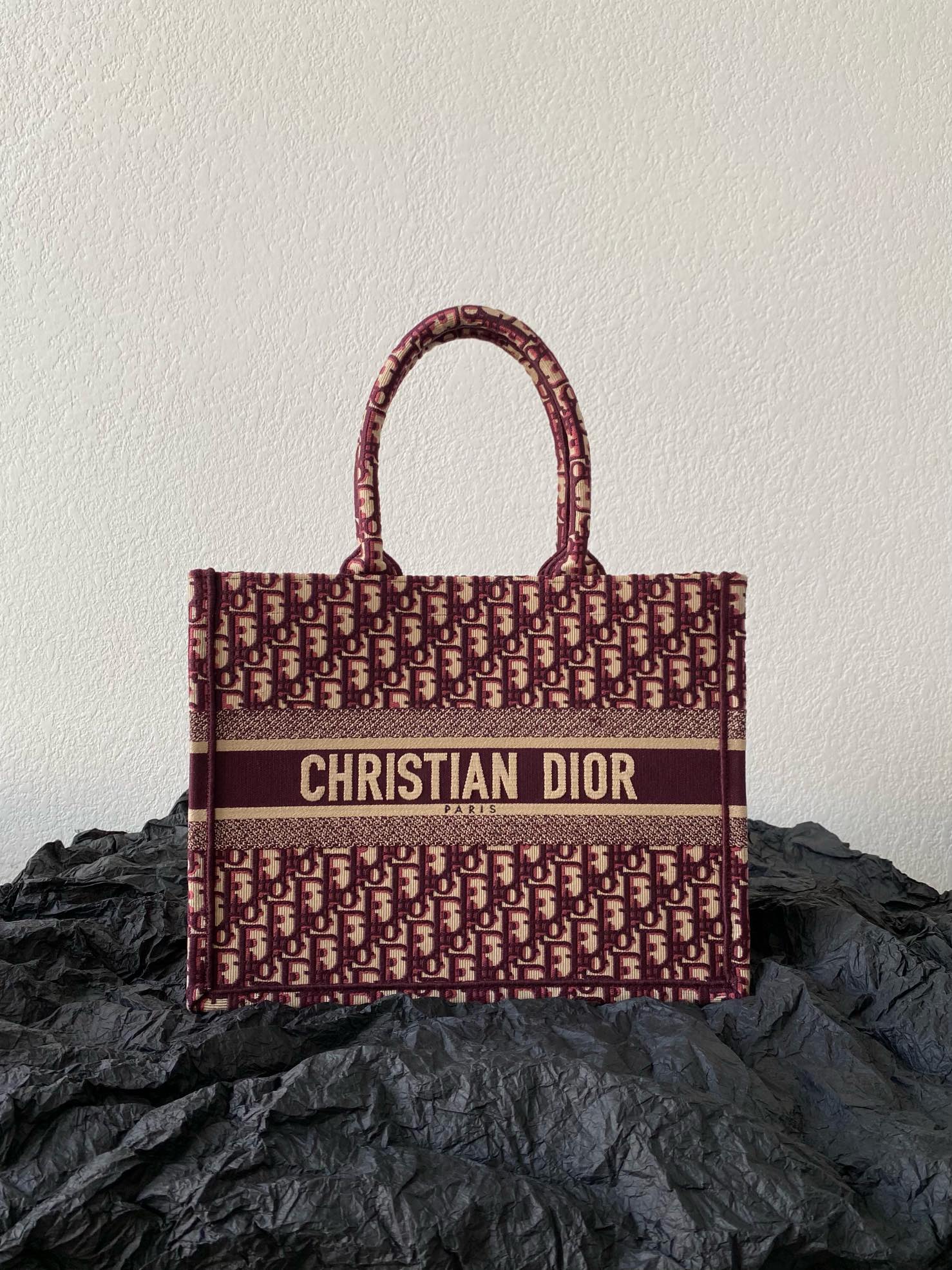 Dior Medium Embroidered Book Tote