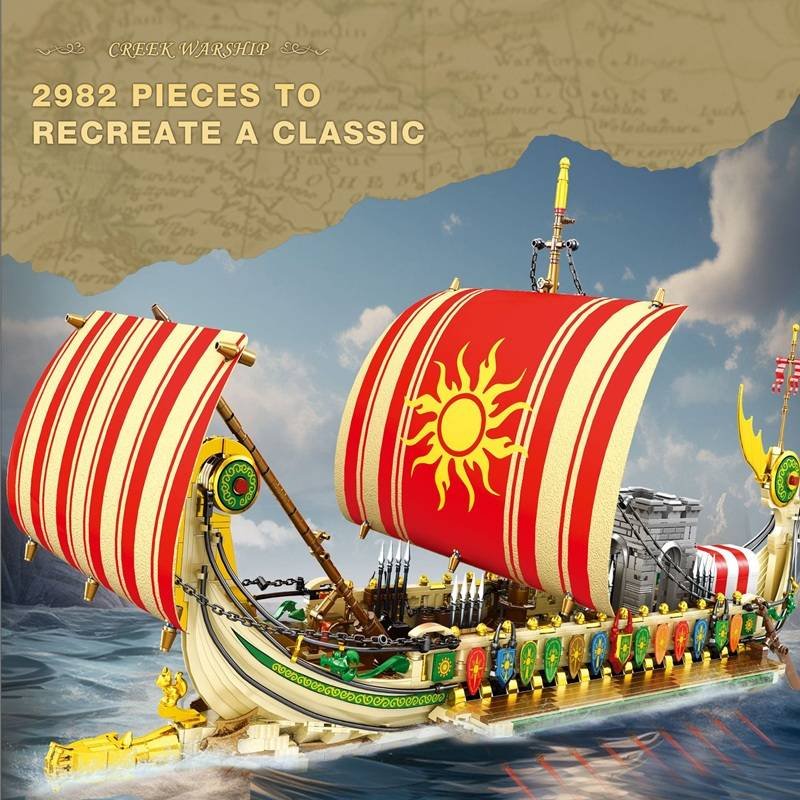 Reobrix 66102 - Greek Warship