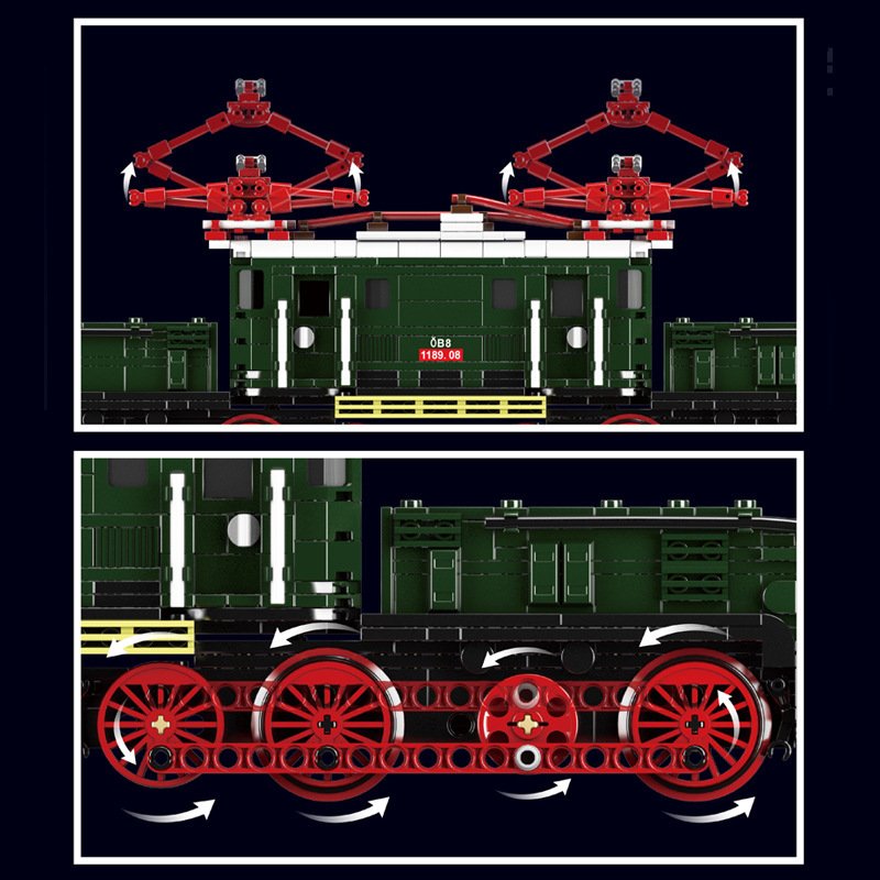 MOULD KING 12023 - Electric Locomotive