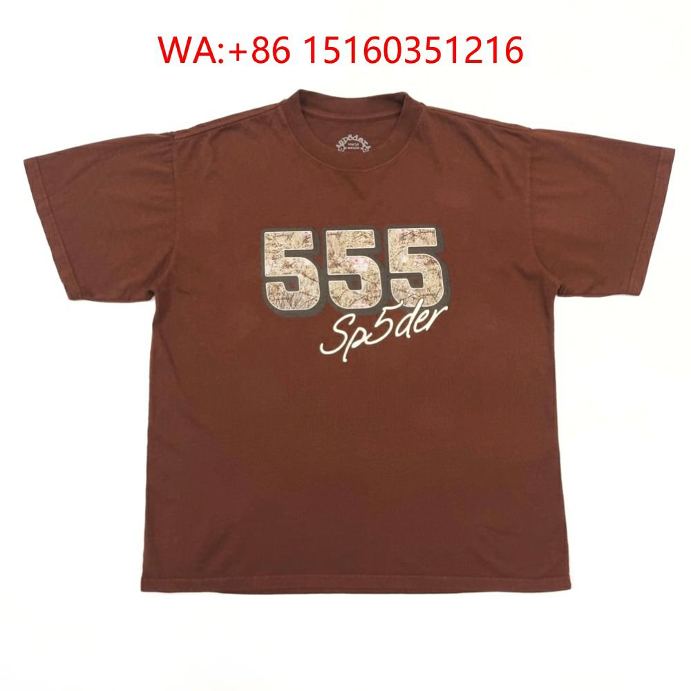 1:1 SP5DER WORLDWIDE T-shirt 01 Collection for men, Streetwear tee