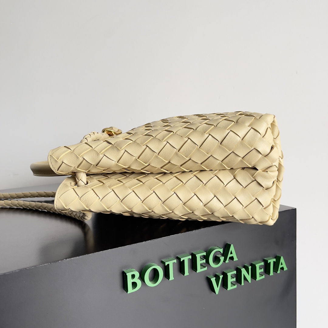 Bottega Veneta Andiamo Fashionable Old Money Style Handbag