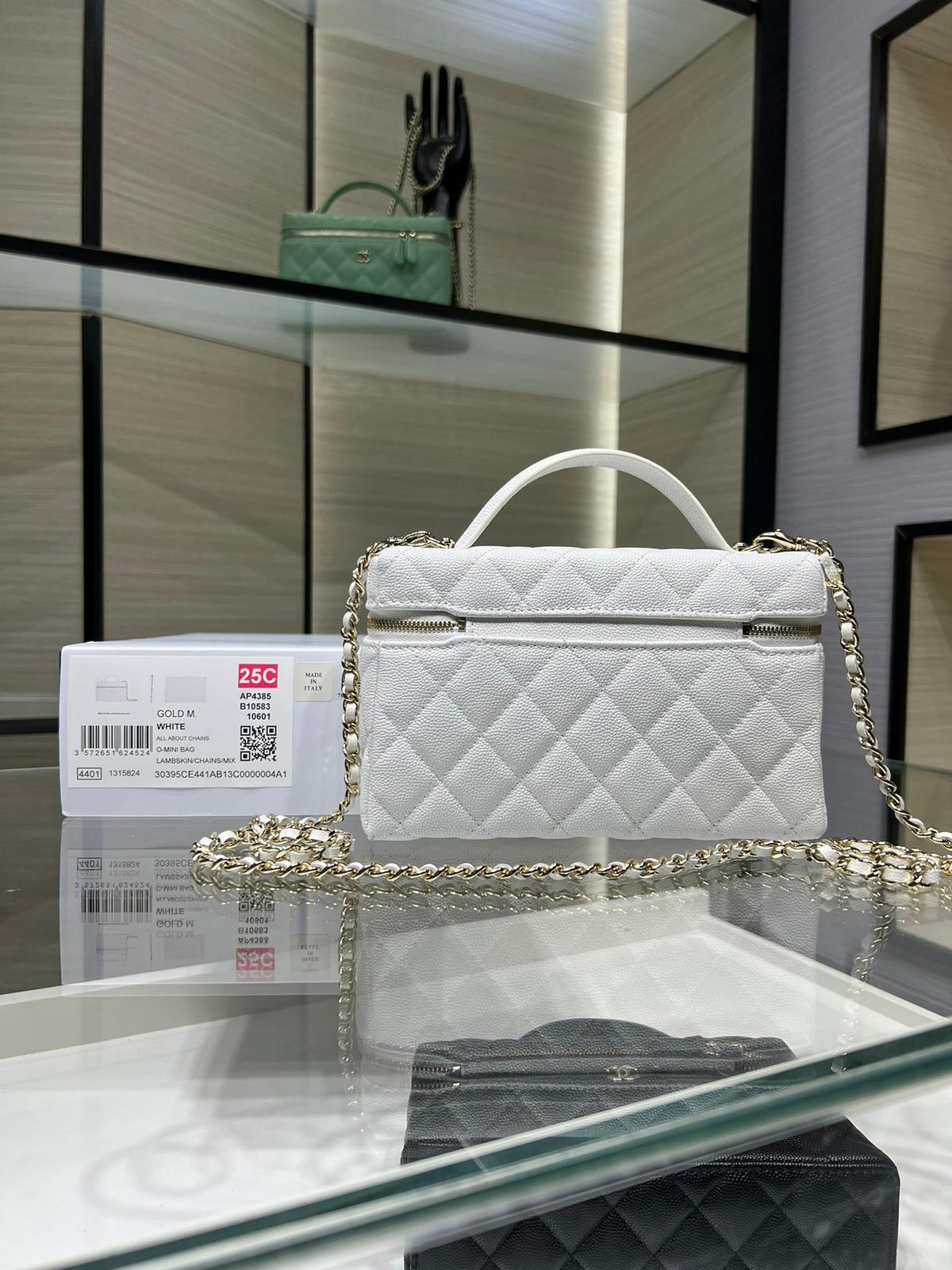 CHANEL Caviar Skin Vanity bag