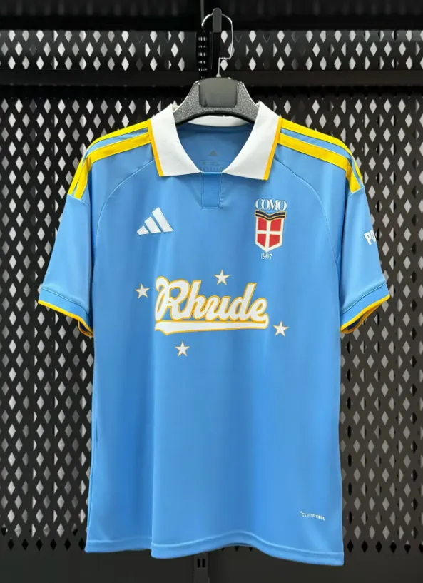 Como Home Jersey Fan Version 26/27 | Soc Jersey - Premium Football Jersey
