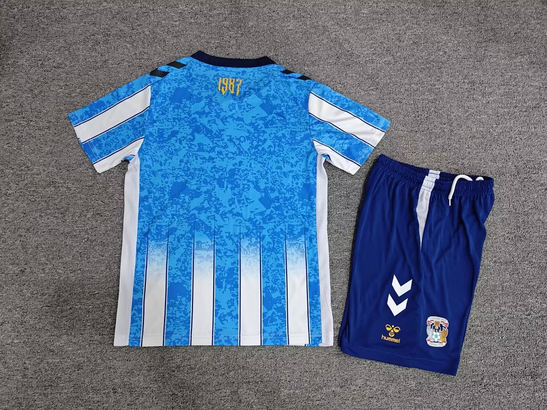 Kids Coventry City Home Suit 26/27 | Soc Jersey - Premium Football Jersey