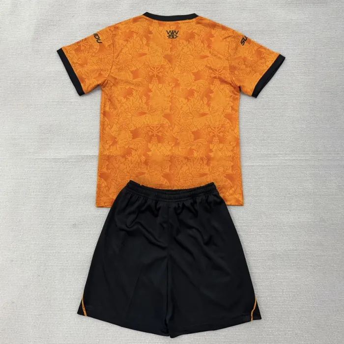 Kids Wolves Home Suit 26/27 | Soc Jersey - Premium Football Jersey