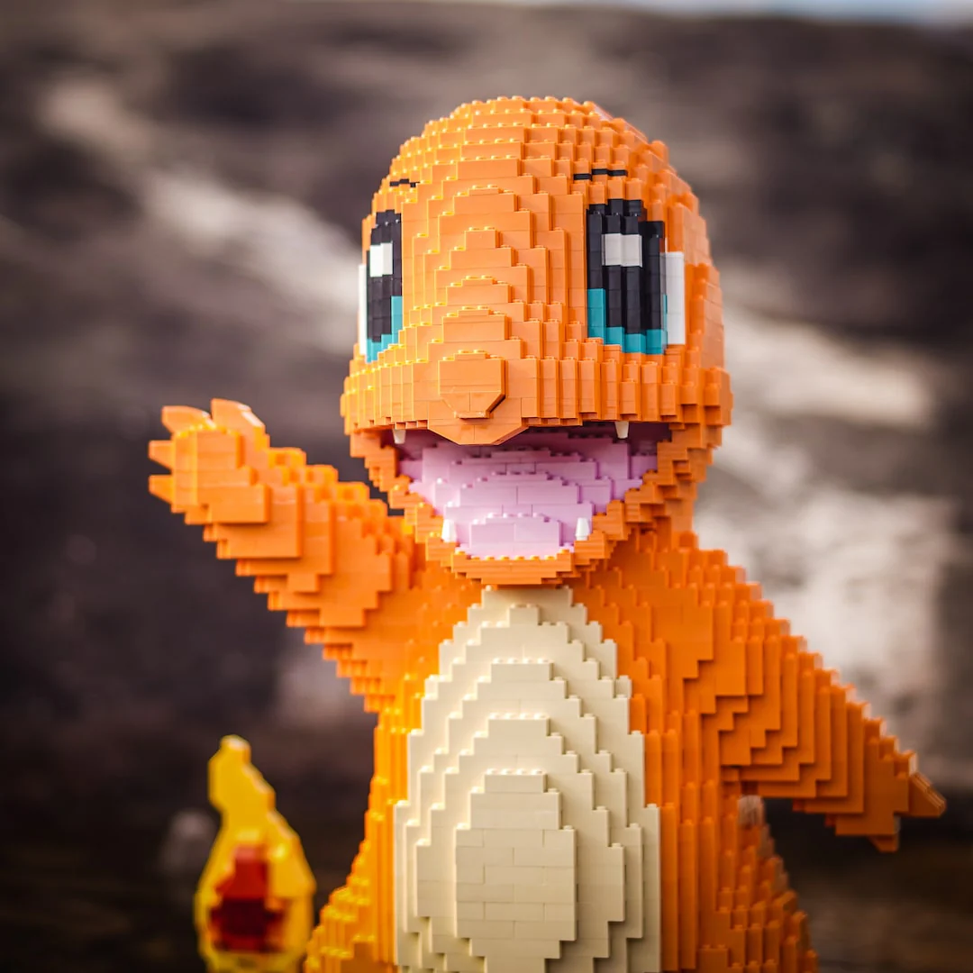Pokémon 4080Pcs MOC Charmander