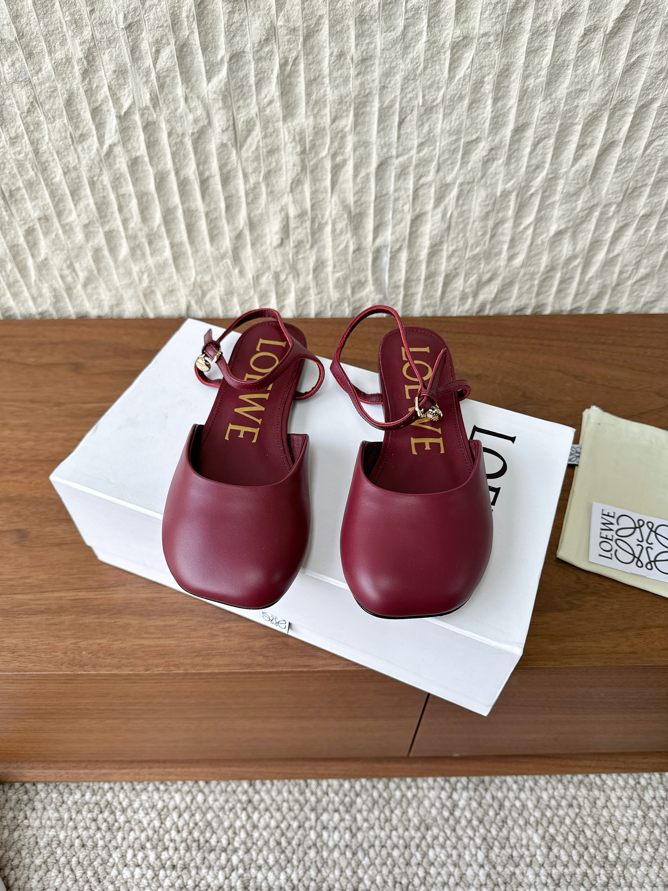 Loewe Toy Flat Ballet Flat in Nappa leather