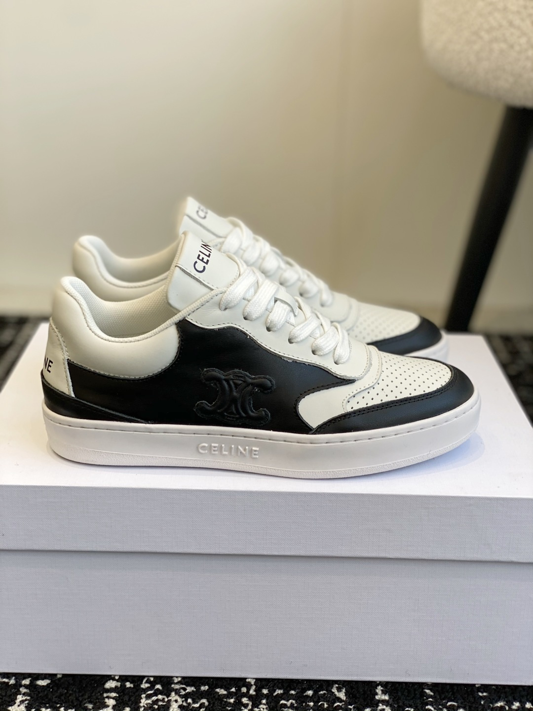 Celine Men's Leather Sneaker