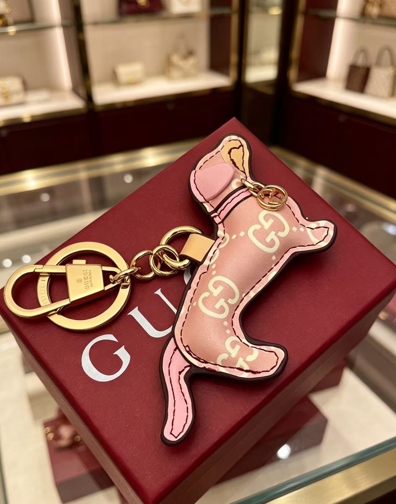 Gucci Bag Charm and Key chain
