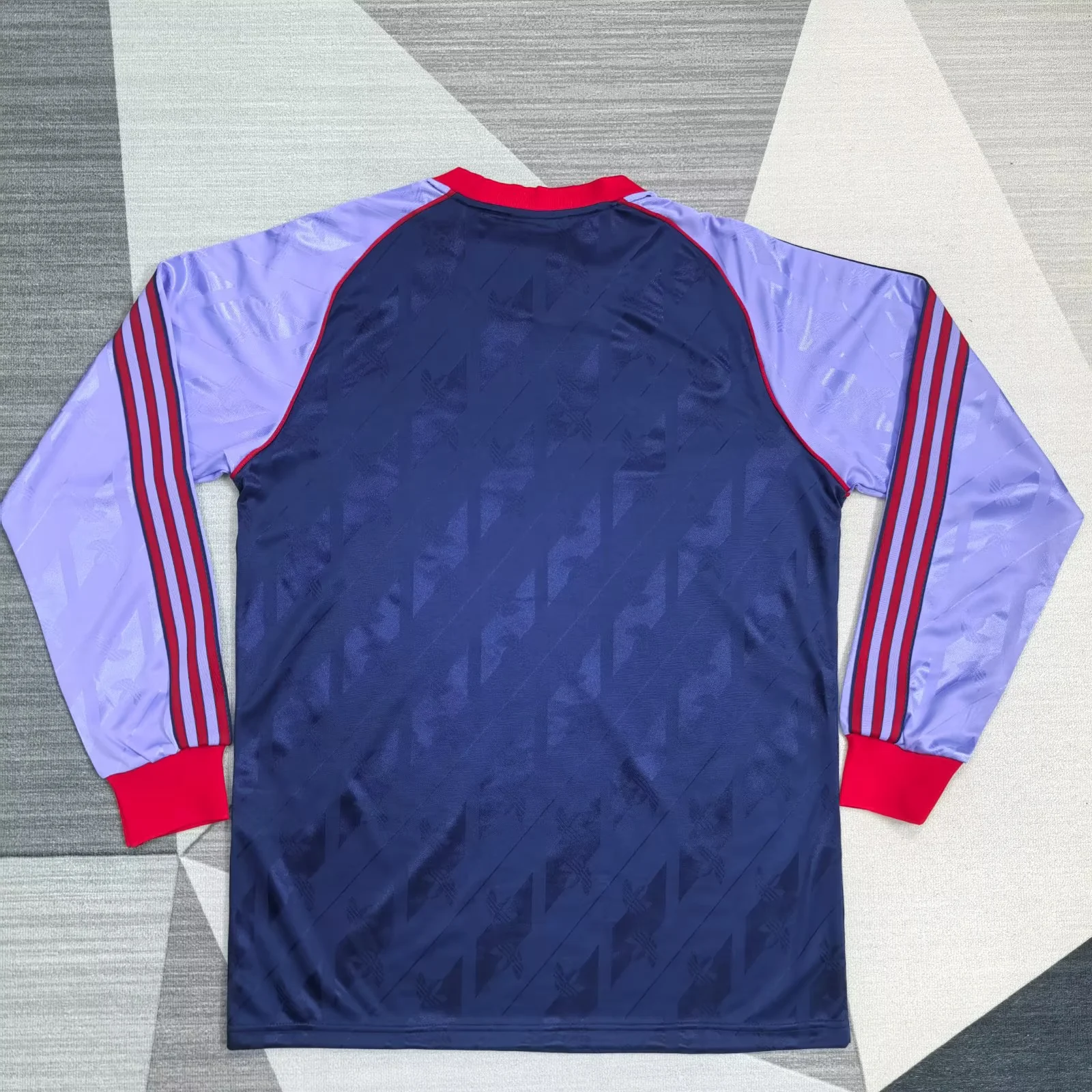 2025/2026 Player Version Long Sleeve Arsenal Home Purple Football Shirt 1:1 Thai Quality