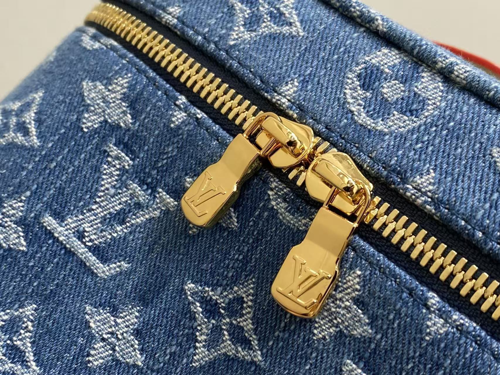 Louis Vuitton LV Monogram denim bag