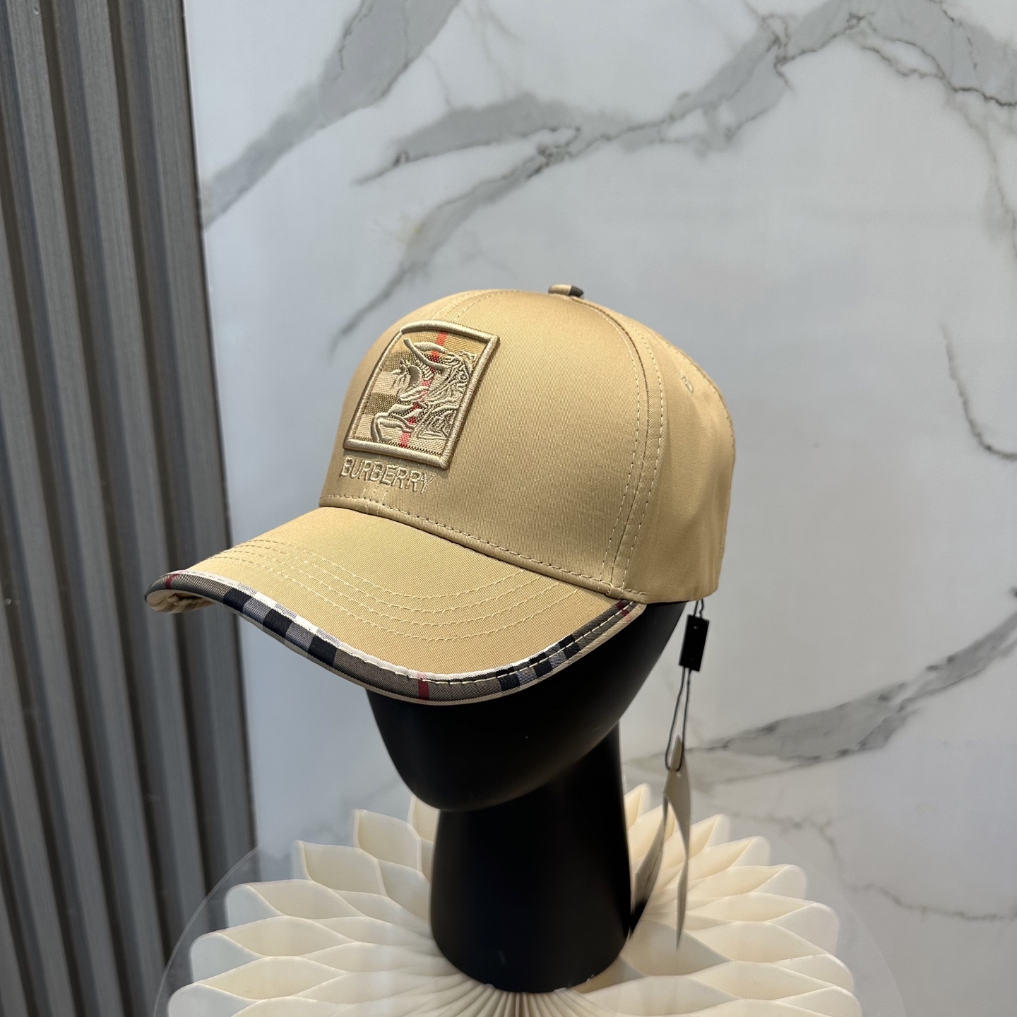 Burberry Check Baseball Cap