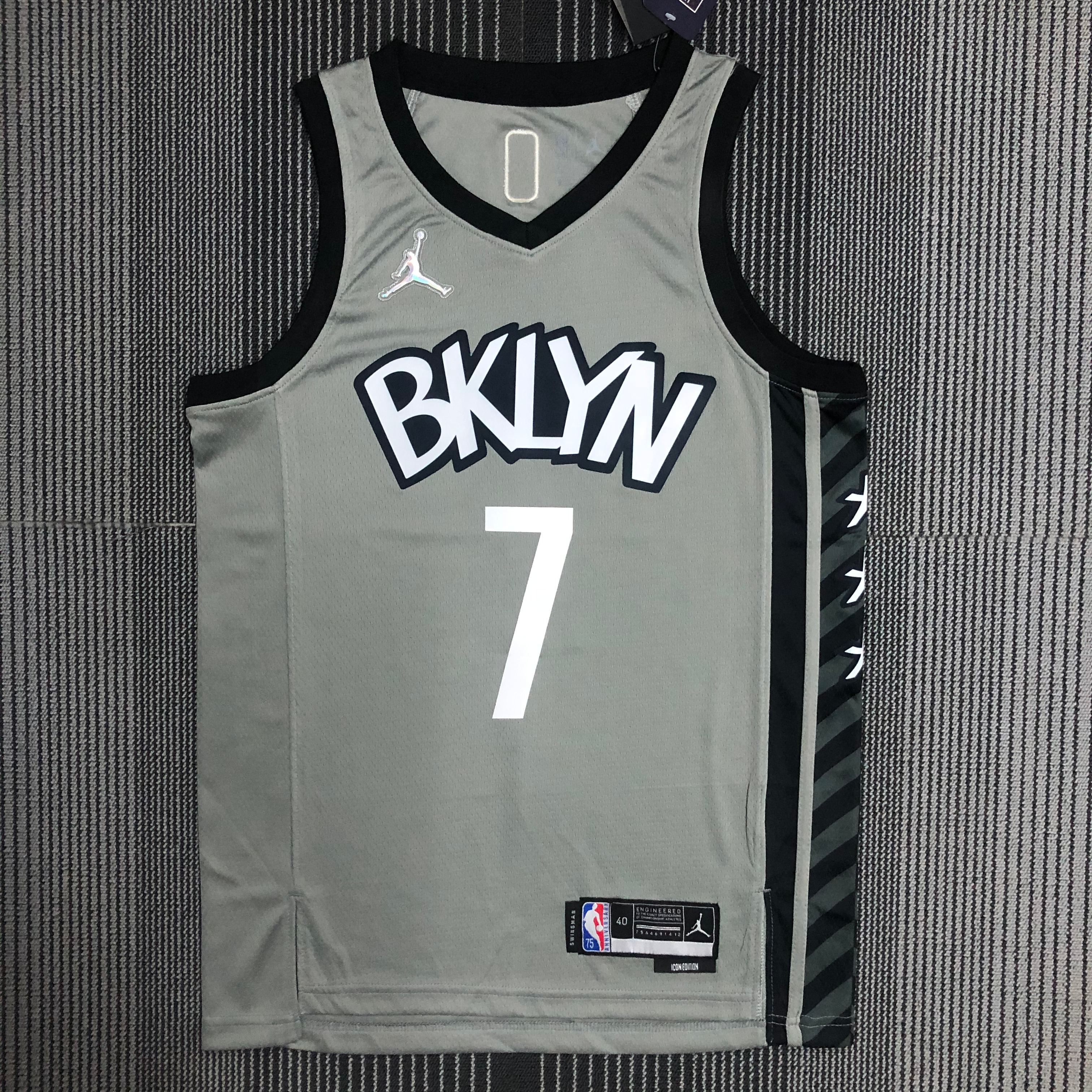 75th Anniversary Brooklyn Nets Limited Edition No. 7 Durant