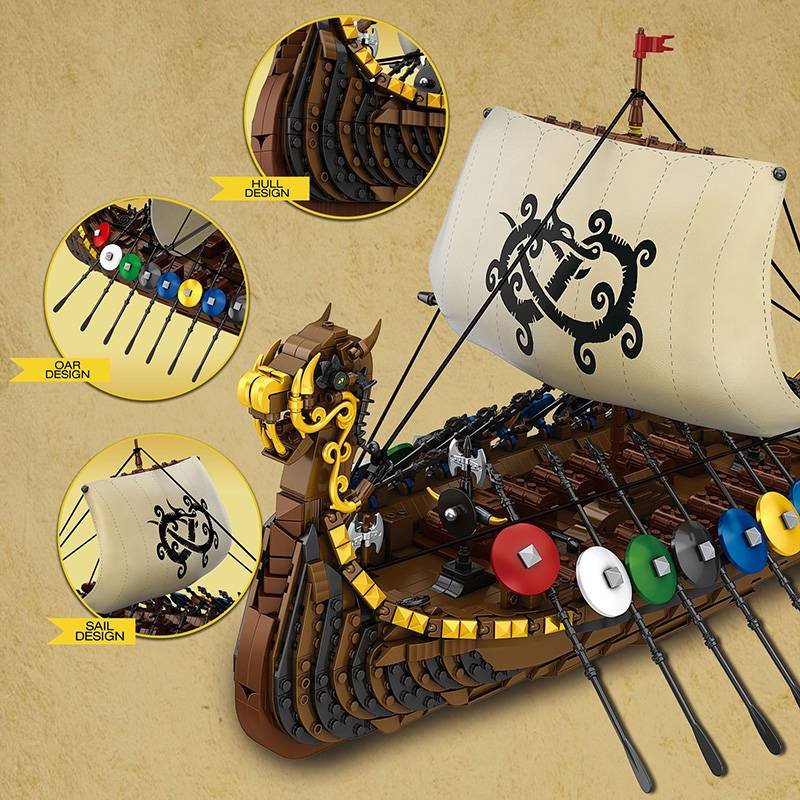 Reobrix 66101 - Viking longshi
