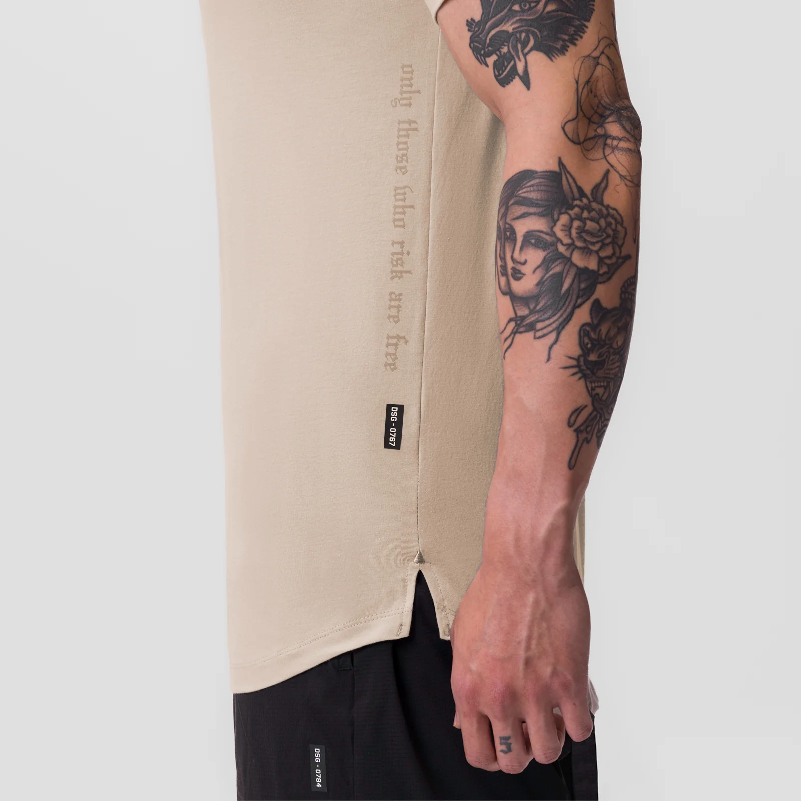 0767. Supima Established Tee - Beige