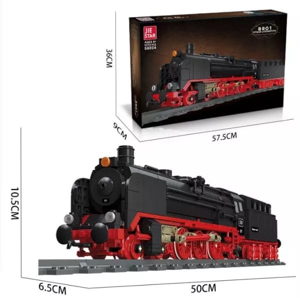 JieStar 59004 - BR01 Steam Train