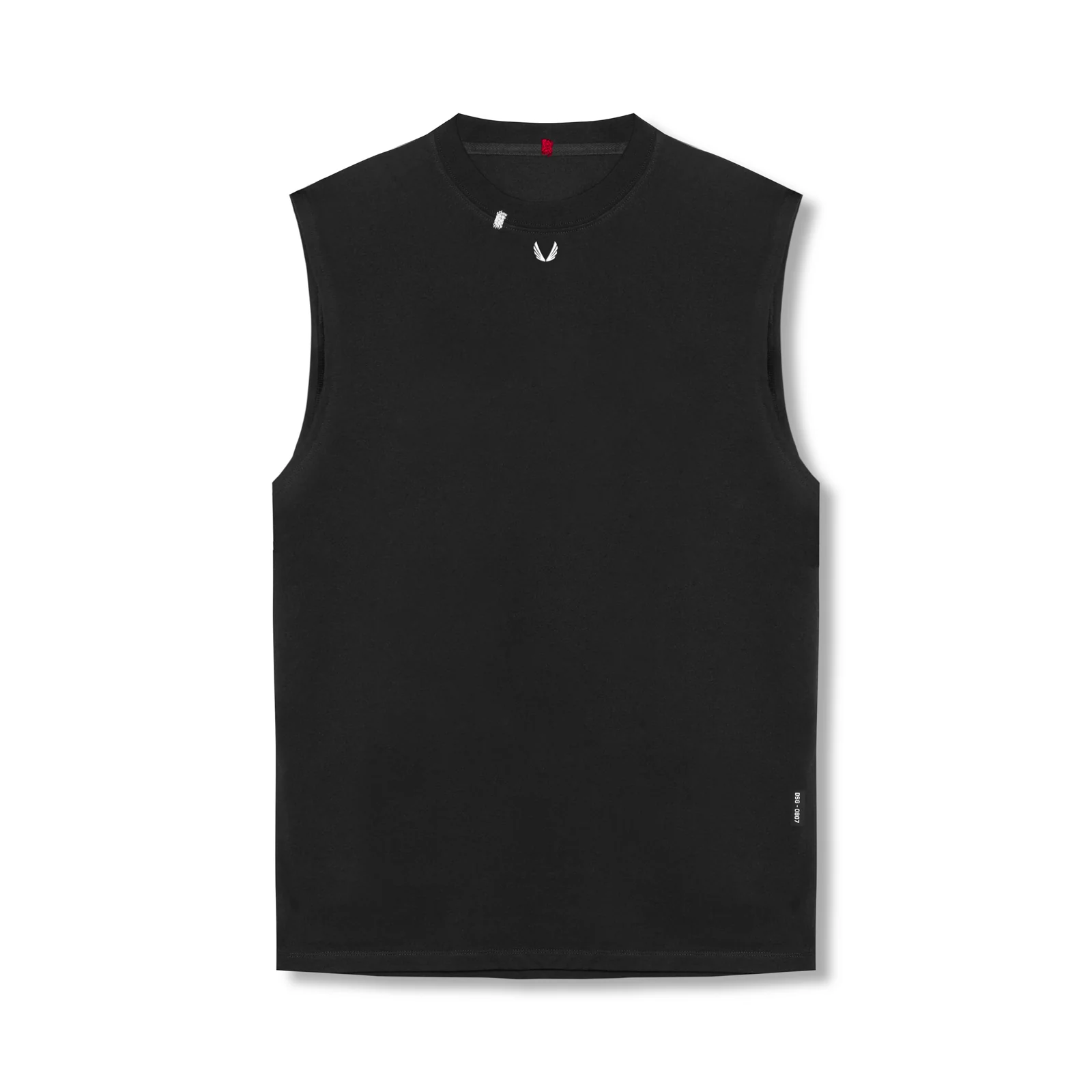 0807. Tech Essential Relaxed Cutoff - Black/White 