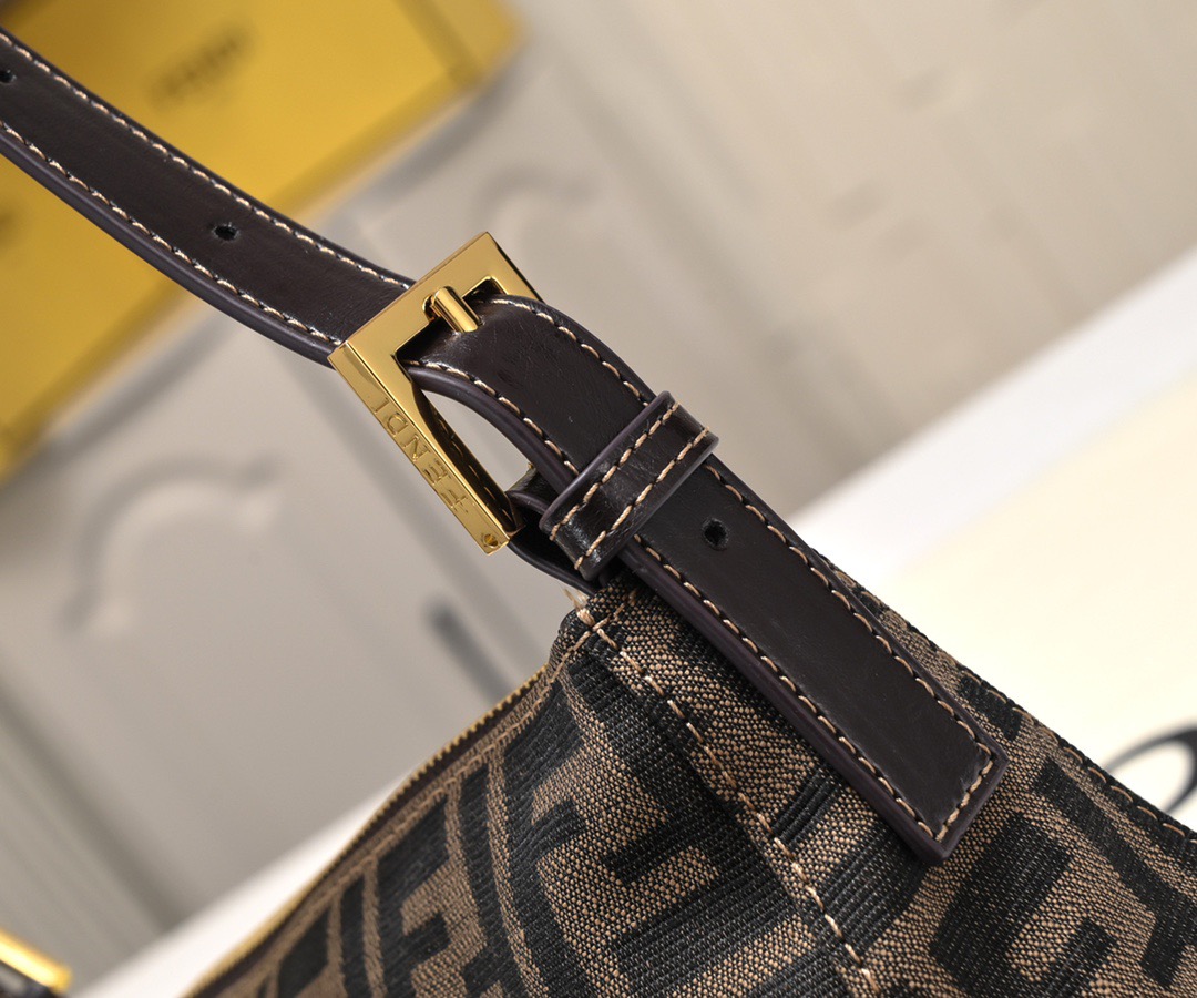 Fendi classic monogram crossbody bags