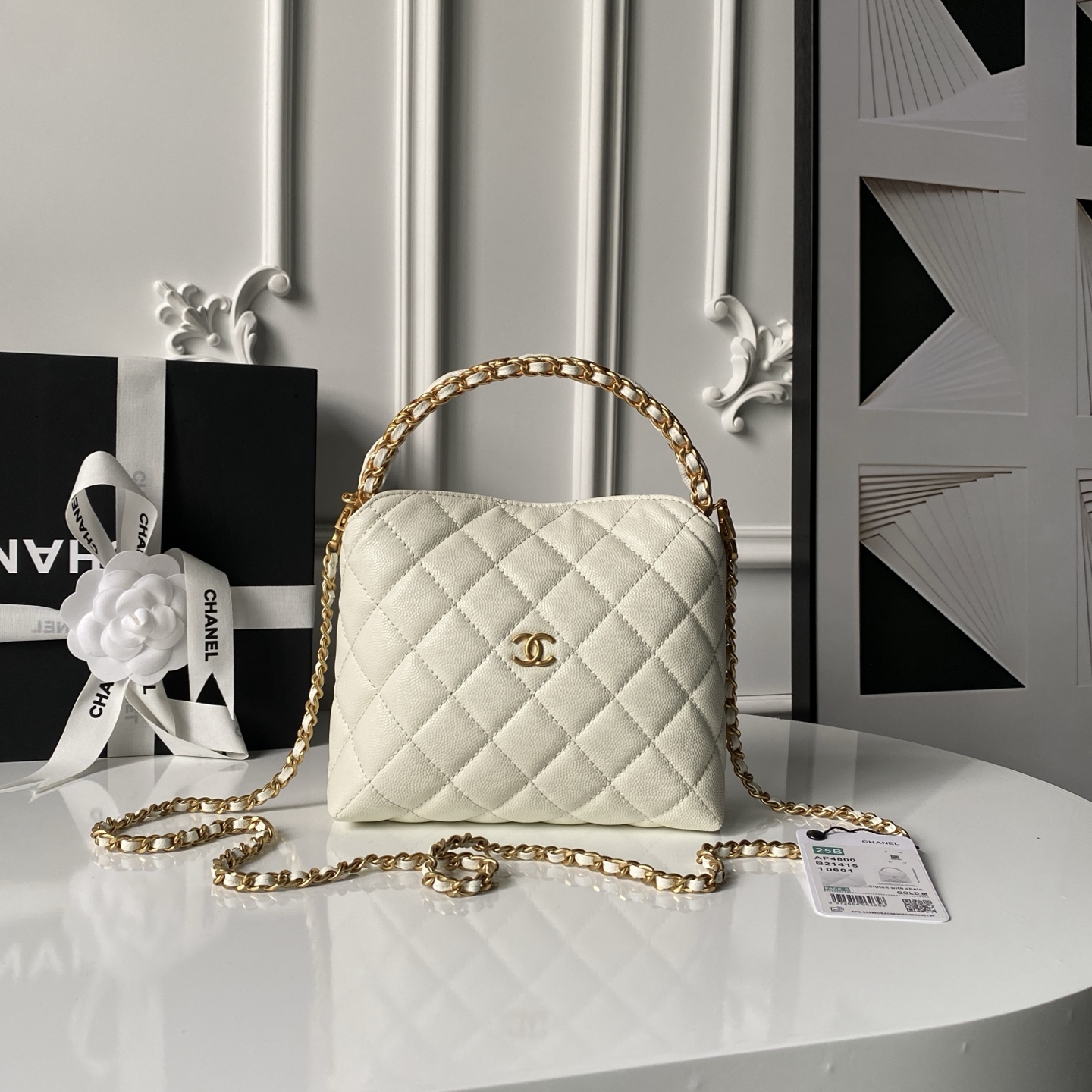 Chanel Bags Coco Crush Handle Cowhide AP680 (10A Mirror Version)