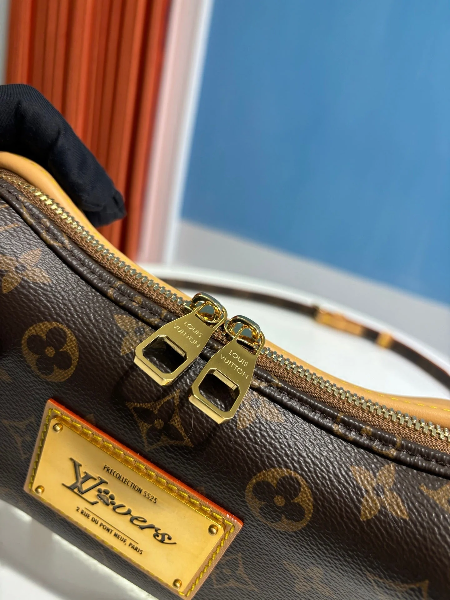 Louis Vuitton LV SS25 Bone Wearable  24cm Monogram coated canvas