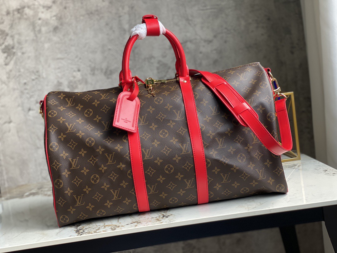 Louis Vuitton Keepall Bandouliere 50 Travel Bag