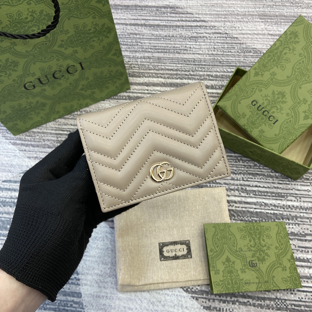 Gucci GG Marmont card case wallet 466492
