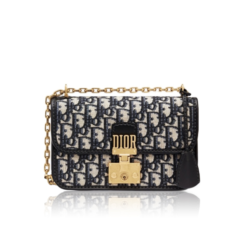 DIOR Dioraddict Lock Shoulder Bag