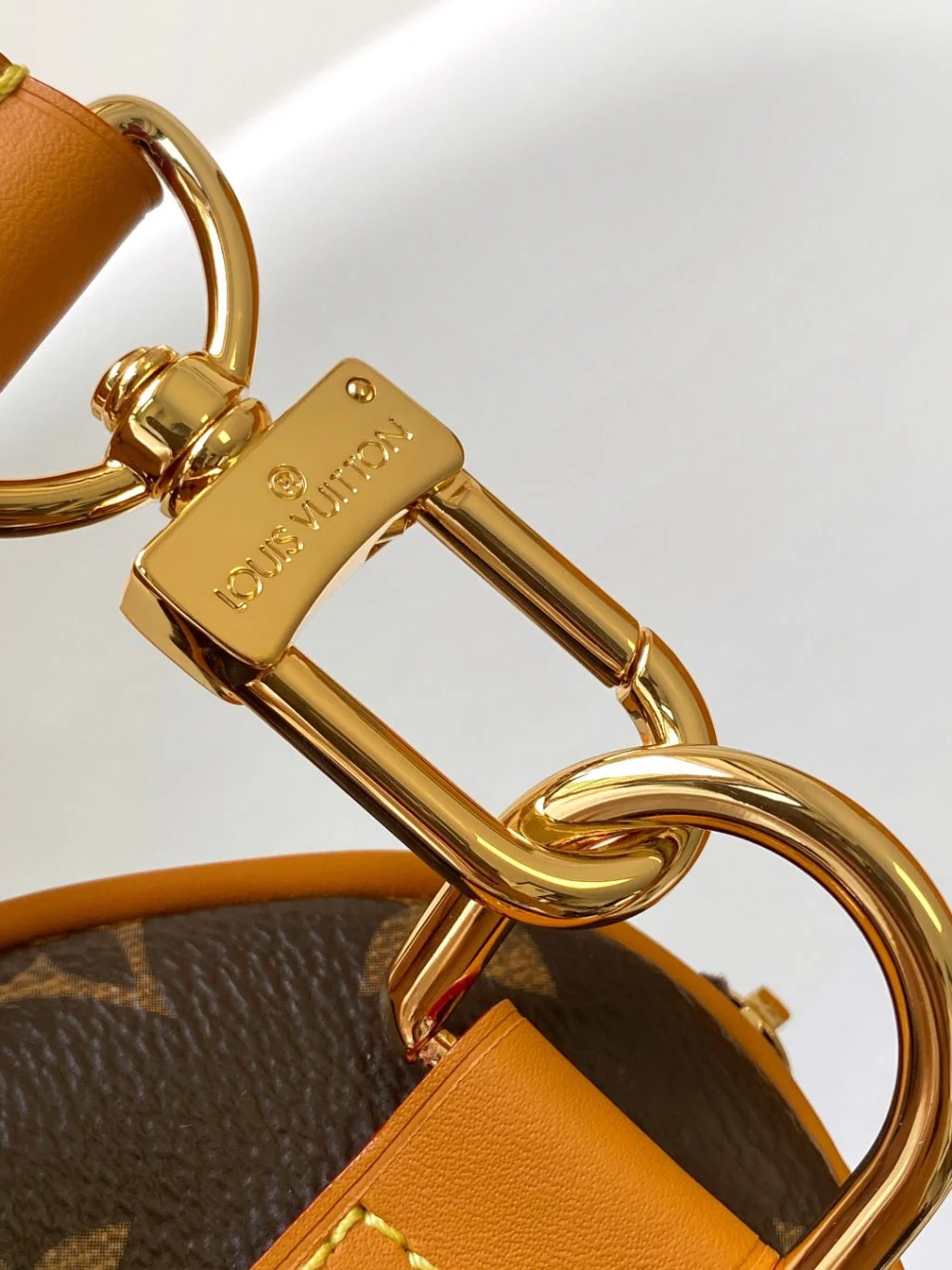 Louis Vuitton LV M14026 Keepall Bandoulière Cargo 25 Brown Monogram Caflskin GHW