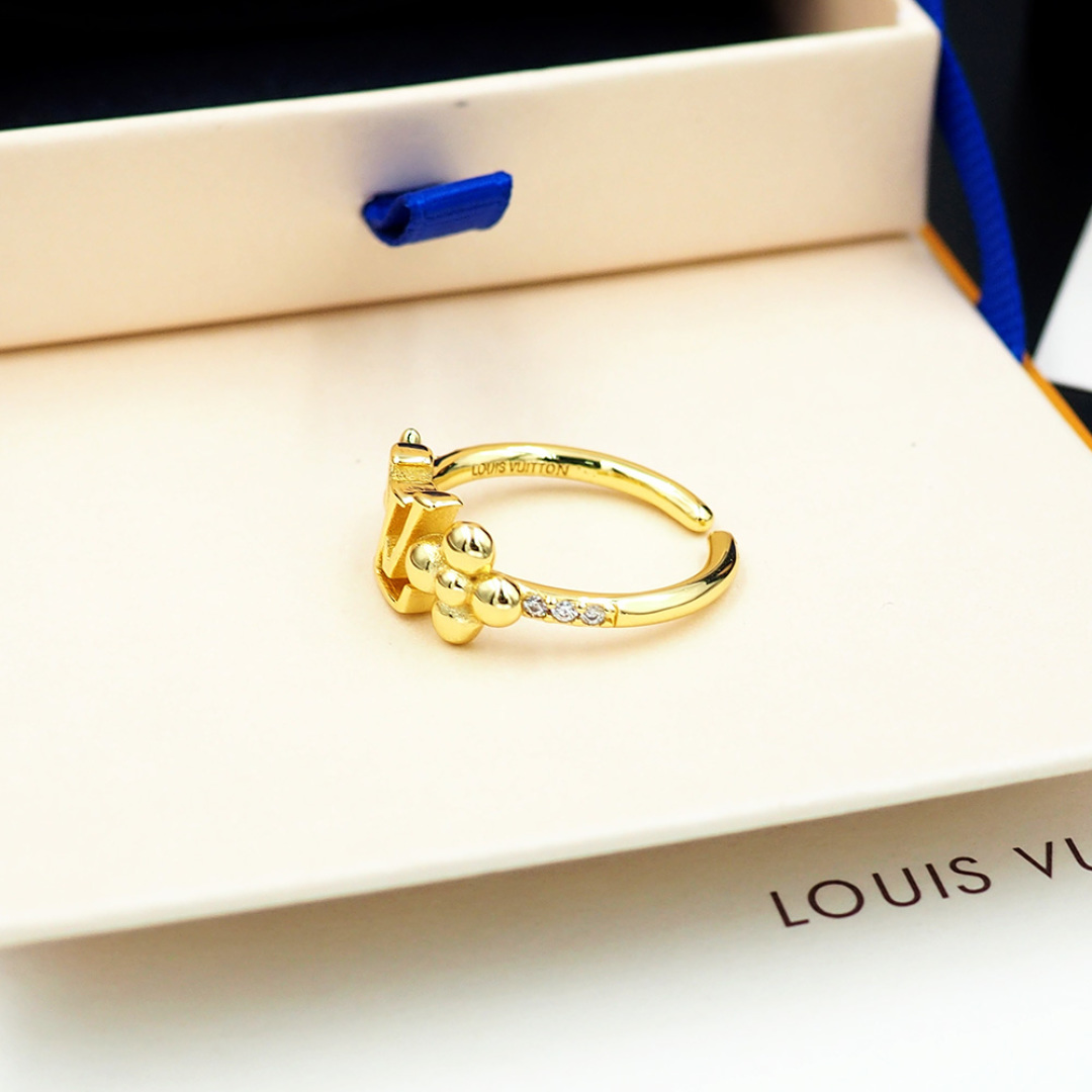 Women's LV Fashion Open Ring