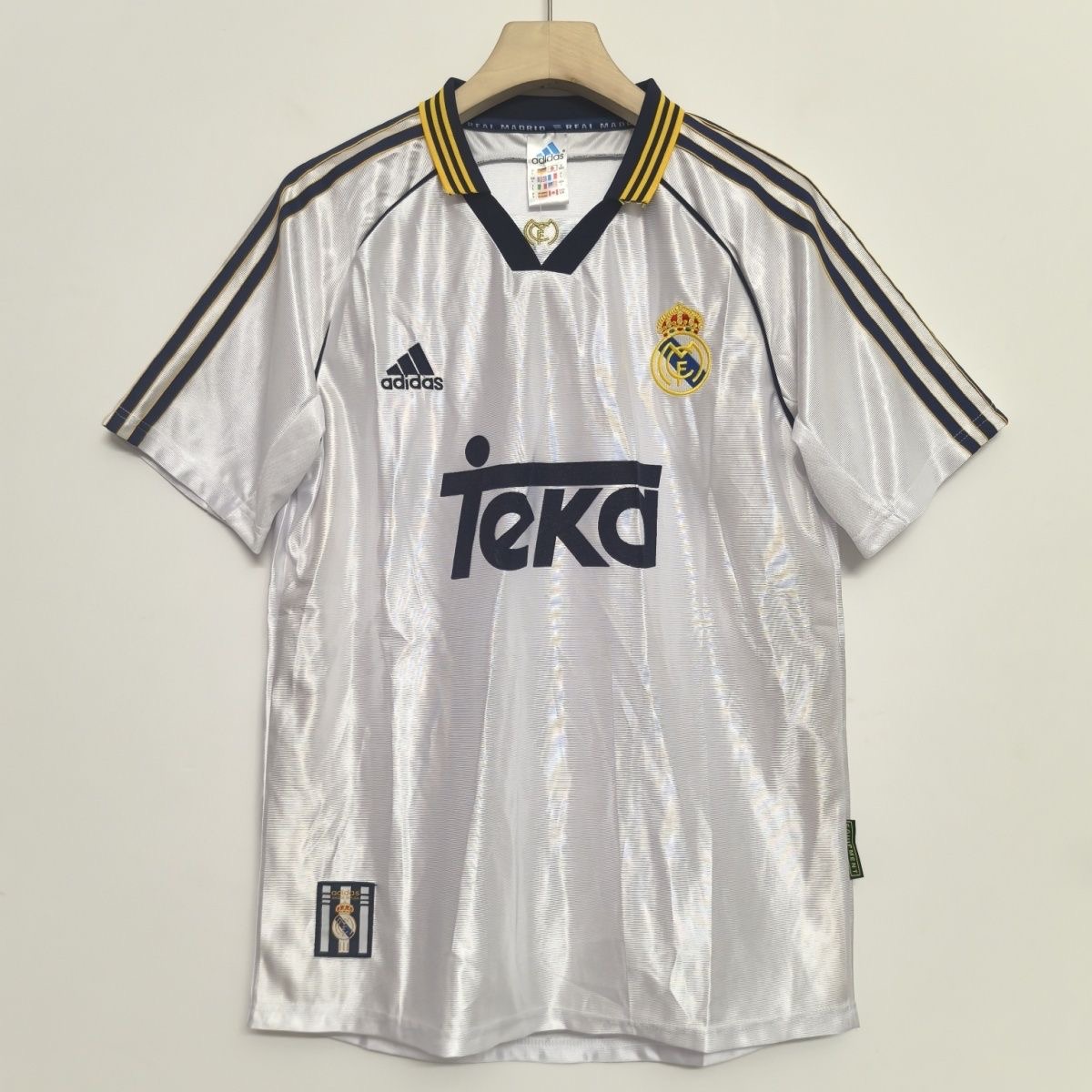 Real Madrid Retro Jersey Home Shirt 1998-00