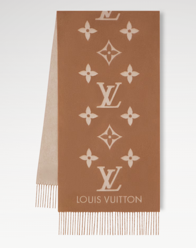 Louis Vuitton LV Reykjavik Monogram Scarf