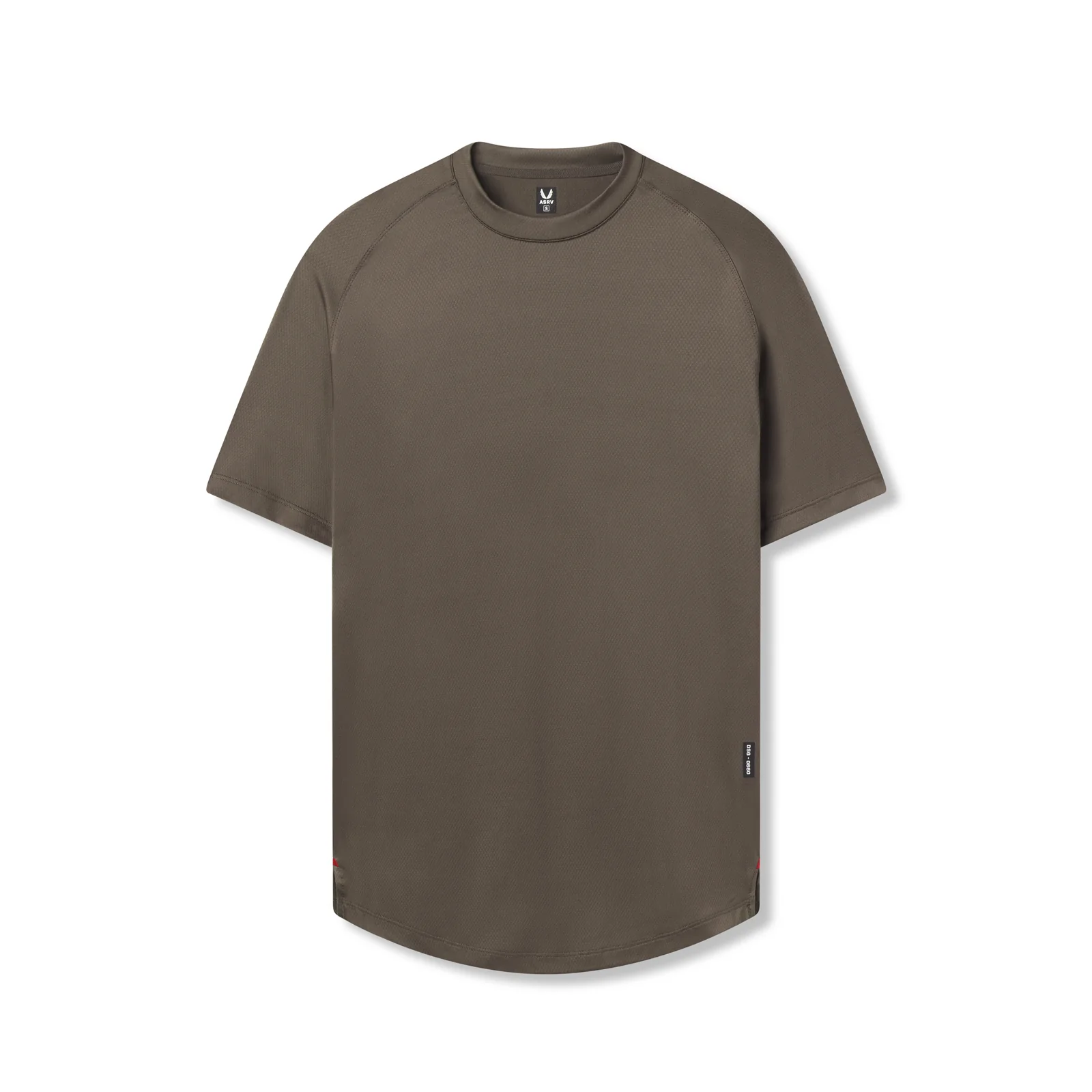 0660. AeroSilver Established Tee - Deep Taupe