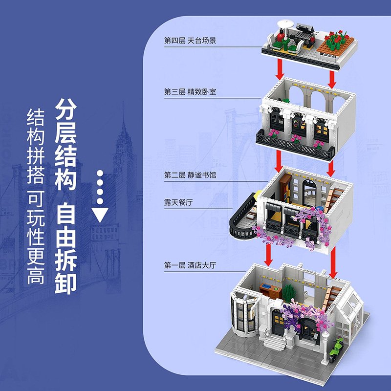 JuHang 86012 - Europe Garden Street