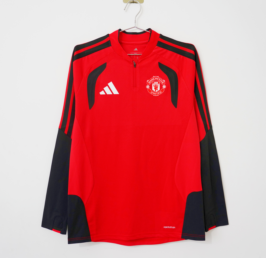 Manchester United Player Version Quarter-Zip Training Top 2026