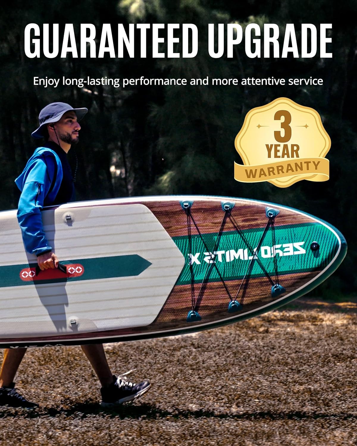 Inflatable Stand Up Paddle Board, 10'6