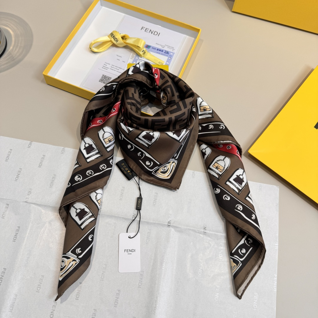 Fendi Silk Square 90cm