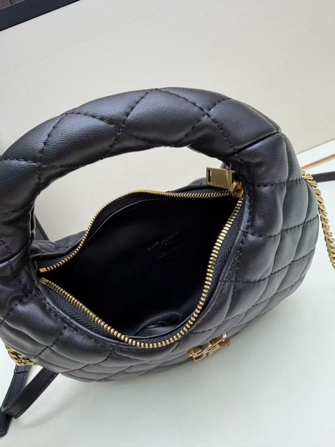 Saint Laurent Mini Sheepskin Handbag