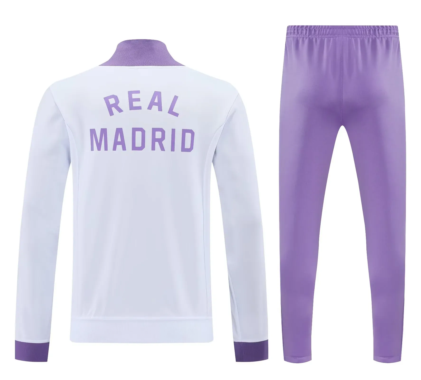 Adult/ Kids Retro real Mαdrid 2425 full zipper training suit