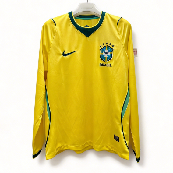 2026 World Cup  Brazil Home Long Fan Jersey S-4XL