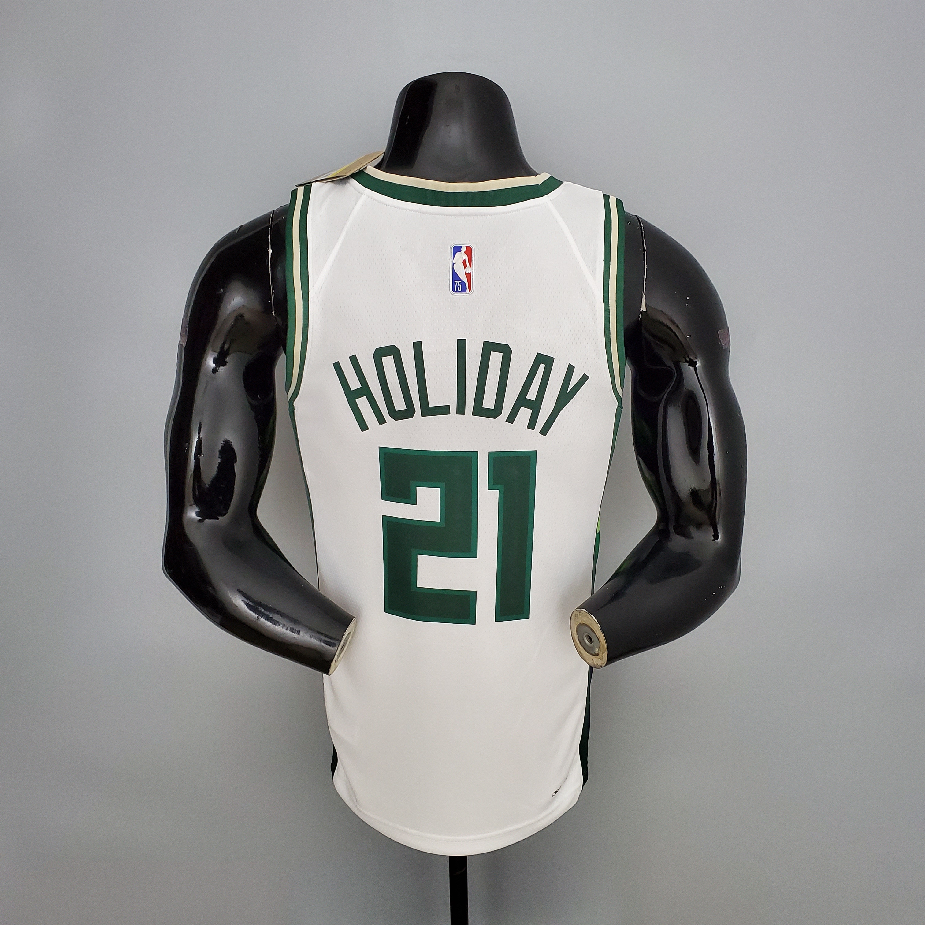 Jrue Holiday Milwaukee Bucks 2021/22 Swingman Jersey White