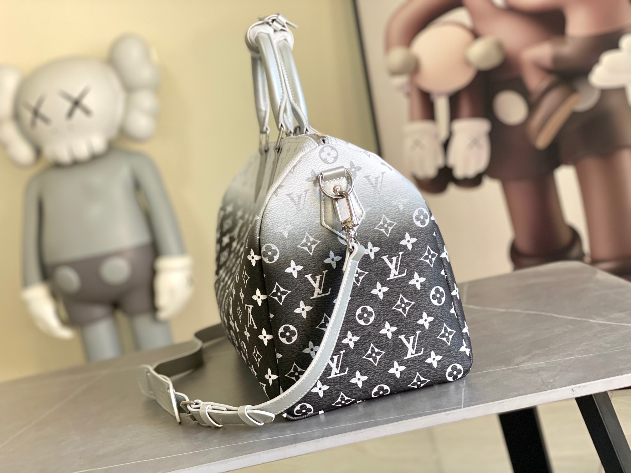 Louis Vuitton lv keepall bandoulière 45 travel bag