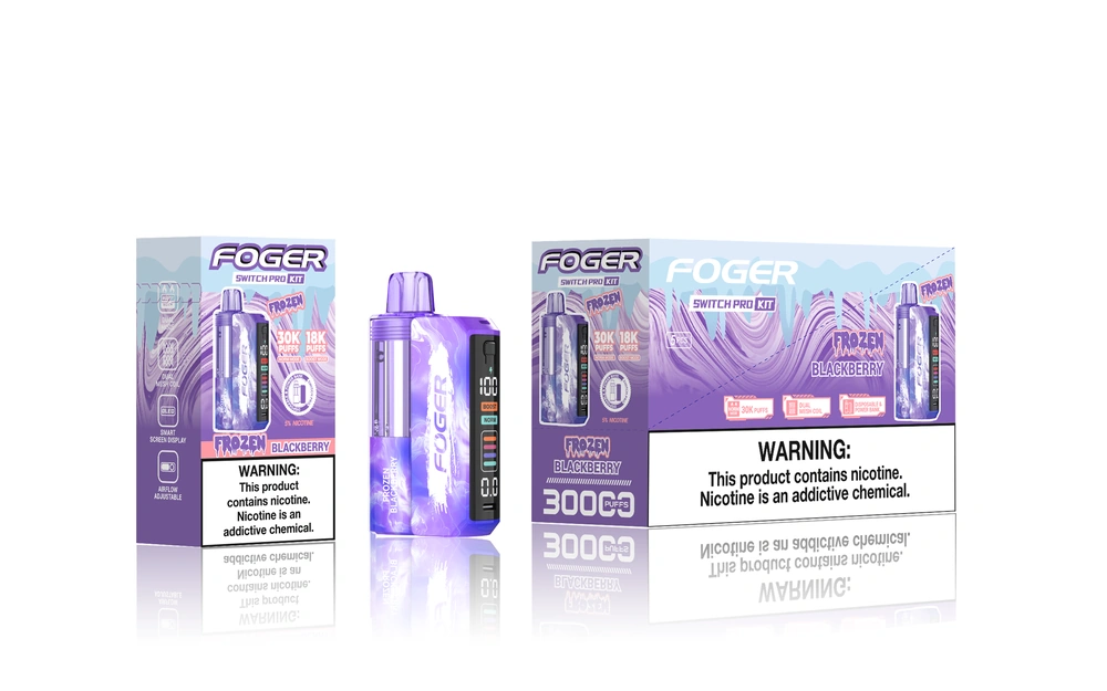 Foger Switch Pro 30000 Puffs Kit - Frozen Blackberry - Vaba Vape-Shop