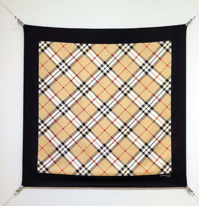 Burberry Check Silk Square 90cm