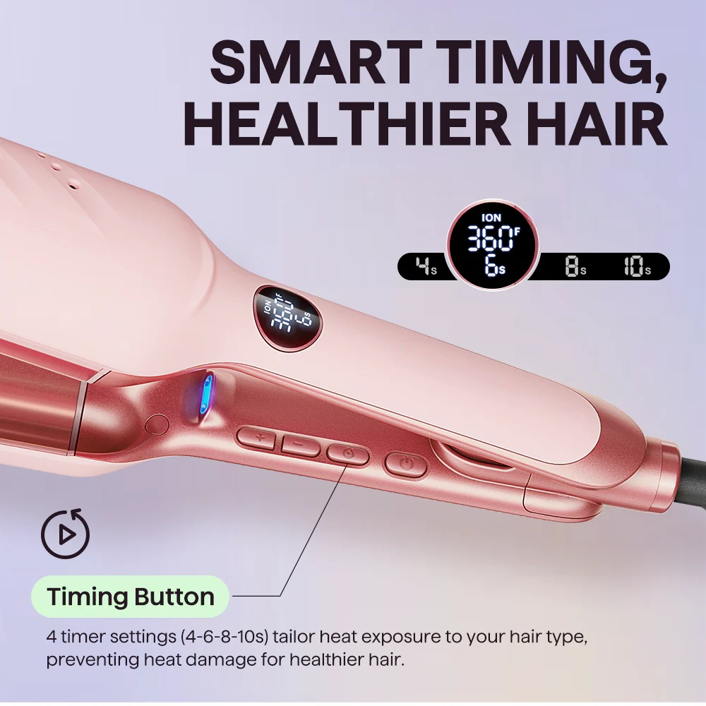 Power Wave Hair Crimping Iron