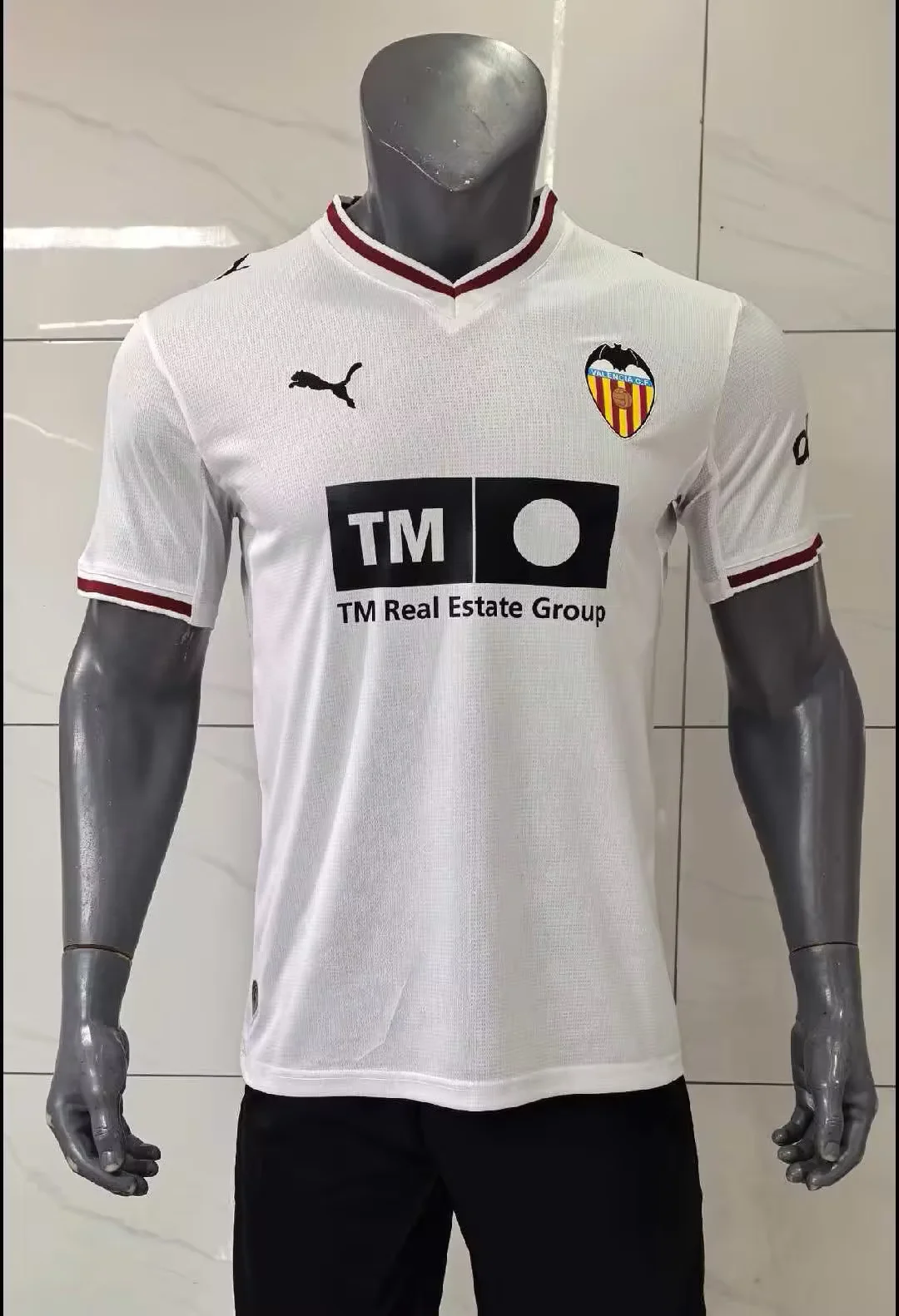 2026-27 Player Levver Valencia Home White Football Shirt 1:1 Thai Quality