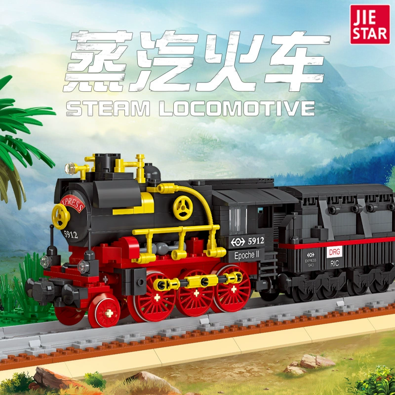 JieStar 59008 - Steam Locomotive