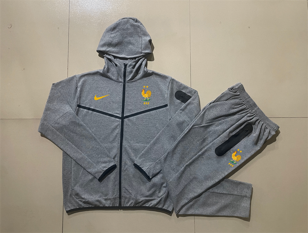 France Training Jacket Suit 24/25 | Soc Jersey - Premium Football Jersey