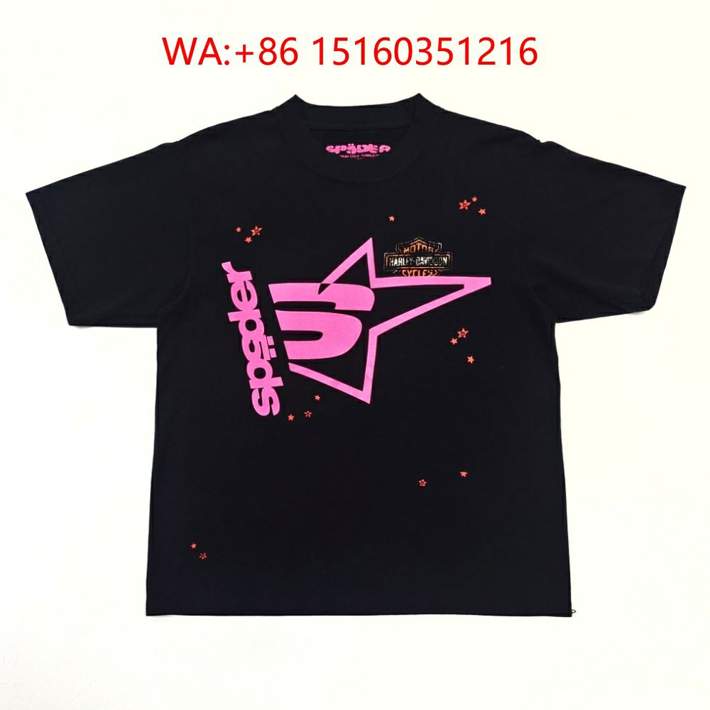 1:1 SP5DER WORLDWIDE T-shirt 01 Collection for men, Streetwear tee
