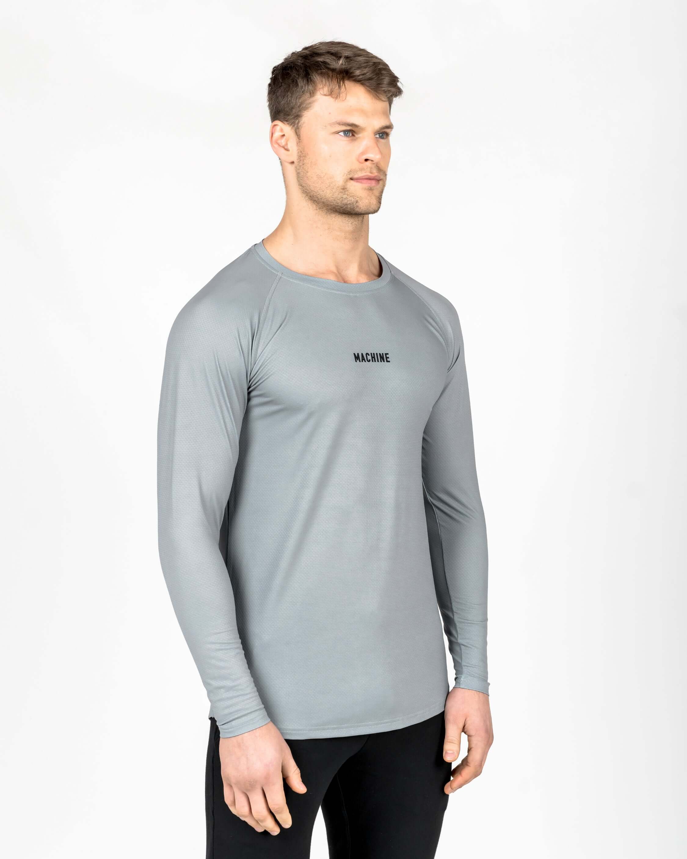 Activ-Mesh Agile Long Sleeve T-Shirt (Grey)